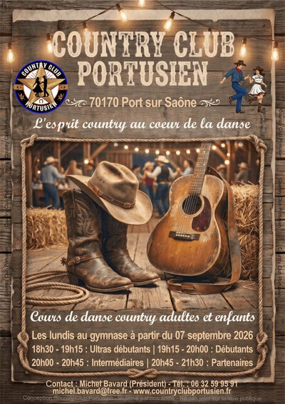 Affiche des cours de danse saison 2026/2027